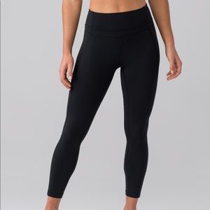 Lululemon mesh detail high rise legging